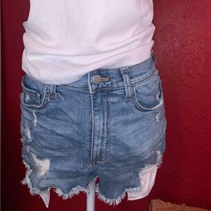 PINK Victoria’s Secret Shorts with Rips